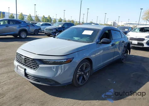 2023 Honda Accord Hybrid Sport from USA, damaged, VIN 1HGCY2F5XPA044694